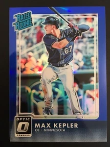 2016 Panini Donruss Optic Blue 54 Rated Rookies RC Max Kepler ed/149 - Bild 1 von 2
