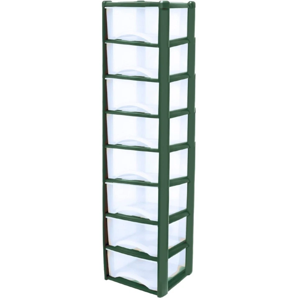 Plastic Storage Drawers, Space Saving Draws for Office & Home, Storage Unit - Image 1 of 1