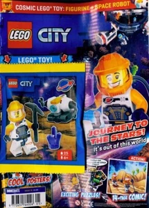LEGO City Magazine Issue 75 Cosmic LEGO Toys Figurine & Space Robot - Picture 1 of 2
