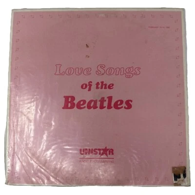 Beatles RARE RADIO PROGRAM Love Songs of THE BEATLES 4xLP UNISTAR 1990 VG+/VG+ - Image 1 of 4