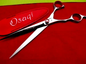 Tijeras para zurdos _Acicalamiento de mascotas 9" perro/gato_ Acero japonés (9" de longitud completa) - Imagen 1 de 13