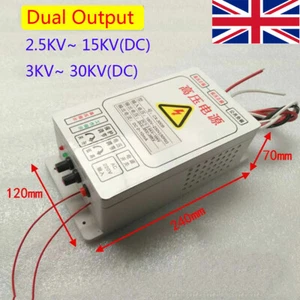 High Voltage Electrostatic Precipitator Dual Output Power Supply 30KV 300W - Picture 1 of 4