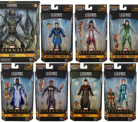 Marvel Legends Eternals BAF GILGAMESH 6-Inch Lot of 10 Action Figures BRAND NEW Cover