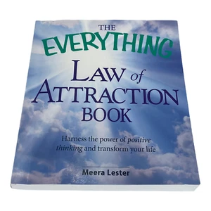 Meera Lester The Everything Law Of Attraction Book - Positive Thinking Transform - Picture 1 of 8