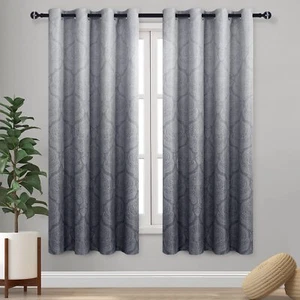 DWCN Ombre Blackout Curtains for Living Room - Thermal Insulated Block Light ... - Picture 1 of 7