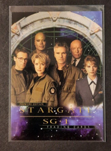 STARGATE SG-1 Season 1 Premiere Edition Promo Card #P1 Rittenhouse 2000