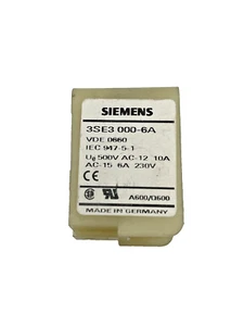 SIEMENS 3SE3 000-6A Schalterblock 3SE3000-6A - Bild 1 von 5