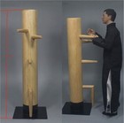 1/6 Ip Man Wing Chun Stun Wooden Dummy Kung Fu 28cm Strike Pad Metal Base Boxed