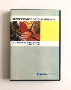 Sleepytime Gorilla Museum Live DVD Bowery NYC 2007 EX/NM REGION 1 - Picture 1 of 3
