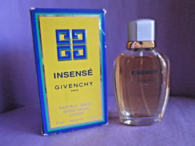 Insense Givenchy Vintage After Shave Lotion Spray 50 ml 1 2/3 oz Worn Box - Image 1 of 4