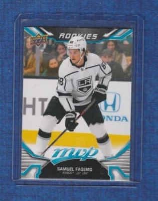 2022-23 Upper Deck MVP # 235 Samuel Fagemo Rookie Card - Image 1 of 2
