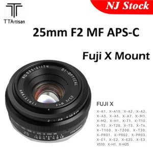 US TTArtisan 25mm F2 Wide Angle APS-C Lens For Fuji X Mount X-A1 X-M1 X-T1 X-H1 - Picture 1 of 13