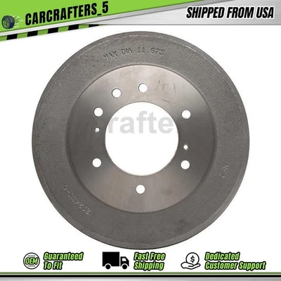 Tambor de freno trasero para 1997-2000 INFINITI QX4 3,3 L, 2001-2003 INFINITI QX4 3,5 L Foto 1 de 2