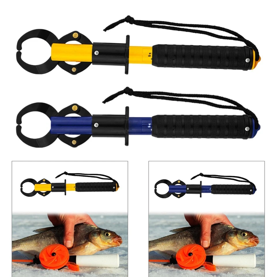 Fischlippengreifer, Fischgreifer-Clip mit Skala, rutschfestes Angelwerkzeug, - Bild 1 von 1