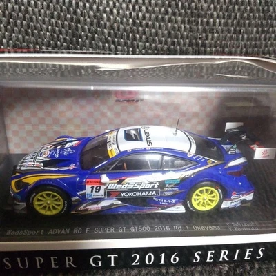 EBBRO 1/43 WedsSport ADVAN GT500 2016 Okayama Lexus Super GT pressofuso nuovo - Immagine 1 di 4