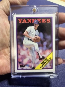 1988 Topps Baseball Card #535 Ron Guidry - YANKEES - Picture 1 of 4