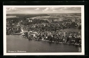 Malchow / Mecklenburg, Totalansicht, Luftbild, Ansichtskarte  - Picture 1 of 2