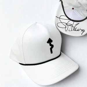 Lance Armstrong signierte WEDU White FNS Seilkappe Gründer & Fahrradlegende RAR - Bild 1 von 12