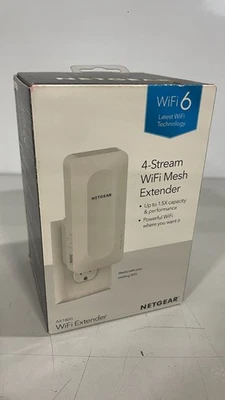 NETGEAR  AX1800 4-Stream Wi-Fi 6 Mesh Extender - Never used NIB - Image 1 of 2