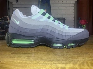 Mens size 13 Nike Air Max 95 Fresh Mint shoes cd7495-101 casual athletic work - Picture 1 of 16