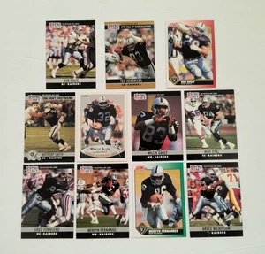 Raiders Lot Rookie Card Rc 1990 Pro Set Anthony Smith 679 90 Fleer Marcus Allen - Picture 1 of 12