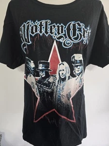 Gildan Motley Crue T Shirt Tee 2021 Women’s Plus Size 3XL Rock Band Star Drip - Picture 1 of 13