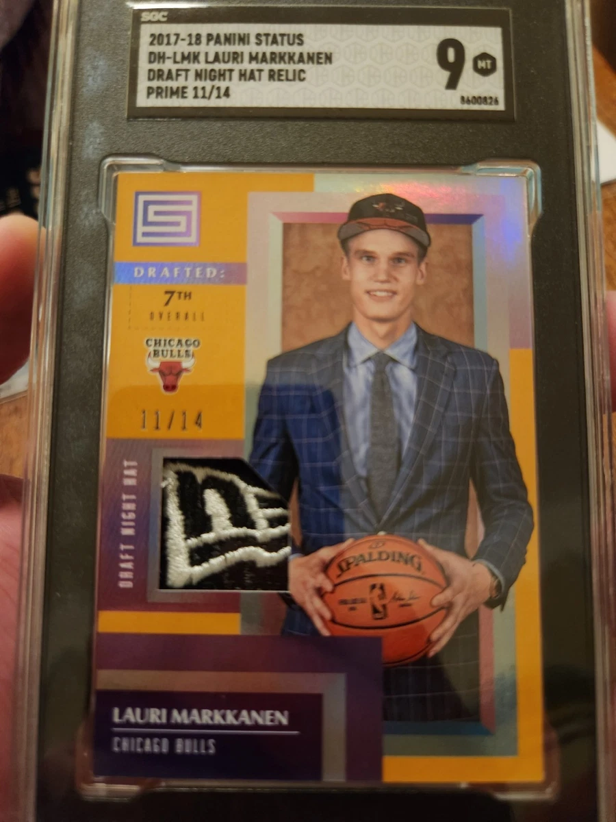 Lauri Markkanen Serial Numbered Basketball Sports Trading Card