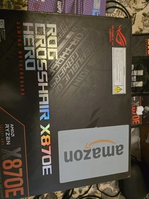 ASUS ROG CROSSHAIR X870E HERO AMD AM5 ATX Motherboard  - Image 1 of 4