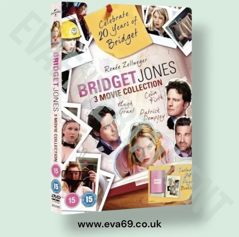 Bridget Jones 3 movie Collection dvd  Brand new foil P&P Free - Image 1 of 1