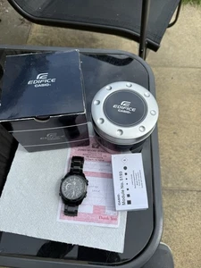 Casio Waveceptor EQW-M600DC-1AER Rare In Black 5193 Solar Power Radio Control - Picture 1 of 24