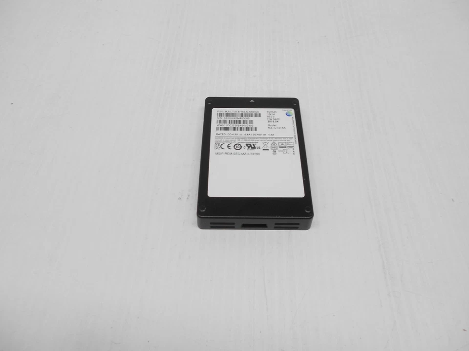 Samsung 3.84TB SSD SAS 2.5" 12Gbps Storage Hard Drive PM1643 4TB for HP Server - Image 1 of 1