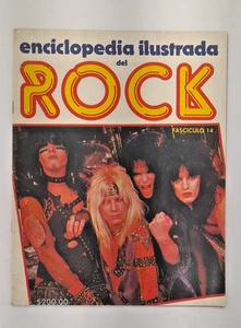 ENCICLOPEDIA ILUSTRADA DEL ROCK, No14 CIRCA 80'S MOTLEY CRUE / JIM MORRISON - Picture 1 of 7