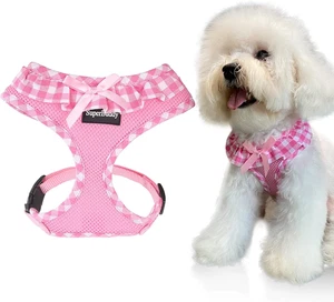Verbessertes weiches Mesh Hundegeschirr, super atmungsaktives leichtes Haustiergeschirre für P - Bild 1 von 12