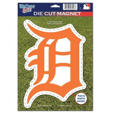 DETROIT TIGERS OFFICIAL LOGO DIE CUT MAGNET BRAND NEW WINCRAFT 🐯 Cover