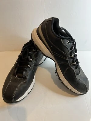 Nike Golf Shoe 317682-001 Black Leather Mens 9 womens 10.5 - Image 1 of 4