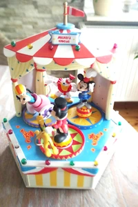 XL DISNEY CHARACTERS Spieluhr Schmid Mickey's Circus Micky Minnie, Goofy, Pluto - Bild 1 von 6