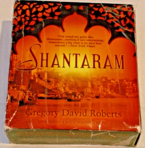 Shantaram A Gregory David Roberts Novel 35 CDs 43hrs by Bower Used - Picture 1 of 3
