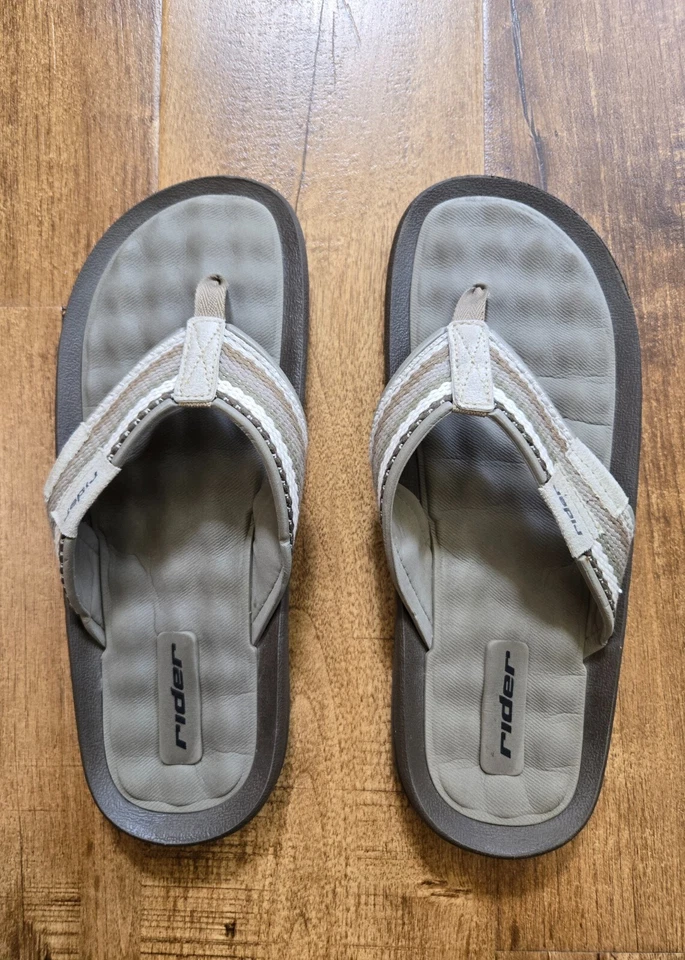 Sandalias Rider Chanclas Hombre Talla 12 Playa Viaje Casa Paseo Foto 1 de 4