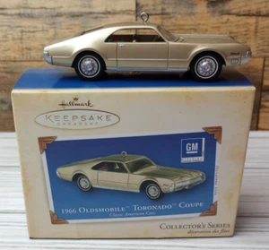 Hallmark Keepsake Ornament 1966 Oldsmobile Toronado Coupe Classic American -2004 - Picture 1 of 13