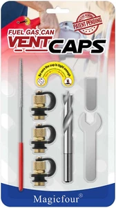 Magicfour Fuel Gas Can Vent Caps, 3 Pack Fuel Gas Tank Vent Caps Gas Can Replace - Picture 1 of 12