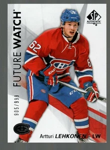 Auténtico #177 Artturi Lehkonen FW RC 905/999 SP 2016-17 - Imagen 1 de 1