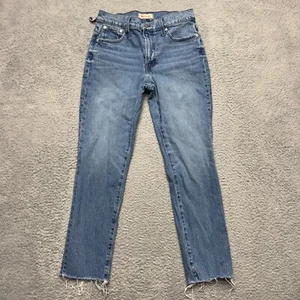 Madewell The Mid-Rise Perfect Vintage Jean Womens 28 Blue USA Mom Casual - Picture 1 of 12