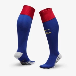 Barcelona 2019/20 Stadium Home Socks / Men's MEDIUM Size/ BNWT - Picture 1 of 6