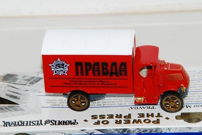 Matchbox Collectibles Power Of The Press 1920 Mack AC* PRAVDA*** 1:43 - Image 1 of 3