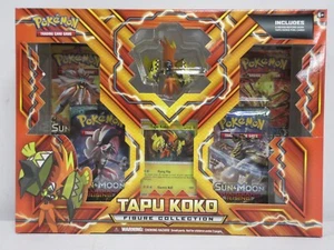 Pokemon TCG Tapu Koko Figure Collection Trading Card Game BRAND NEW SEALED B2S5 - Picture 1 of 5