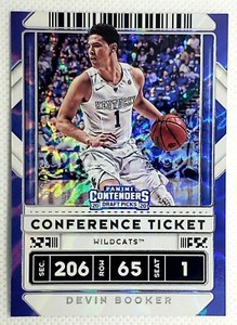 DEVIN BOOKER 🔥 /99 🔥⭐ 2020-21 PANINI CONTENDERS DRAFT PICKS CONFERENCE TICKET