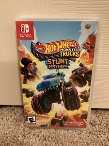 NEU Hot Wheels Monster Trucks: Stunt Mayhem für die Nintendo Switch Kostenloser Versand - Bild 1 von 2
