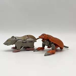 Transformers Beast Wars Rattrap 1995 & Armadillo Incomplete Action Figure Toy - Picture 1 of 7
