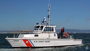 41’ COAST GUARD PATROL CUTTER - 30” FIBERGLASS BOAT HULL -  USA MADE QUALITY !!!