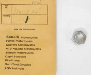 1 Nuevo de Lote Antiguo Original Cosmopolitan Benelli Wards Palanca de Arranque Palanca Pedal Tuerca OEM MU1524 - Imagen 1 de 3